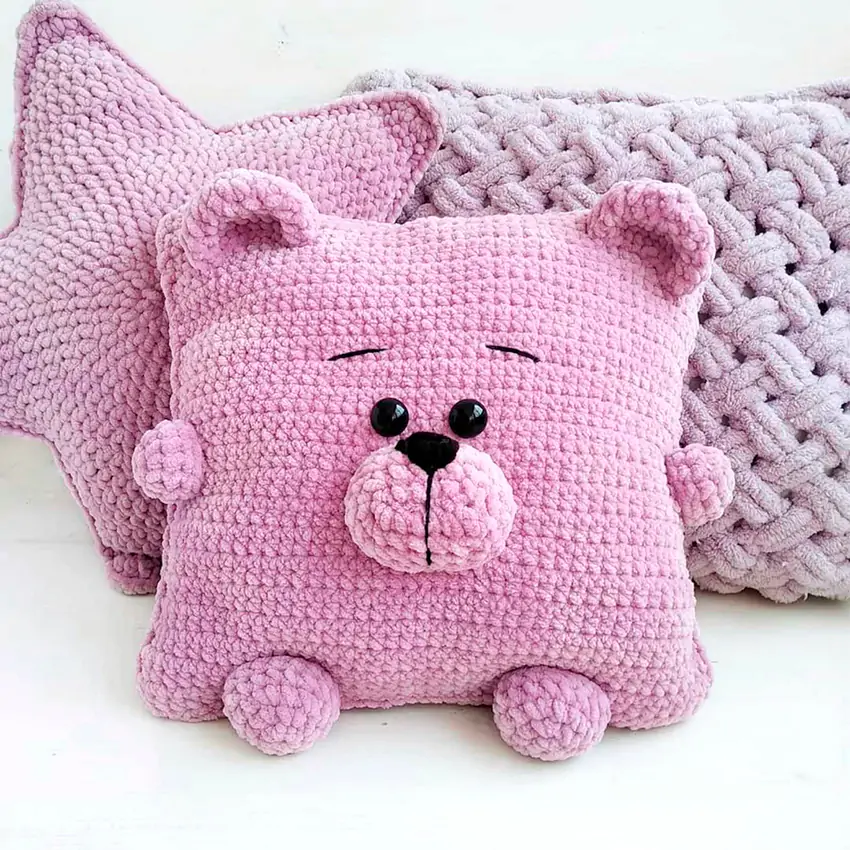 Подушка мишка