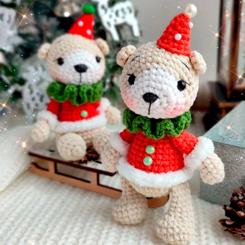 Зимний Медвежонок