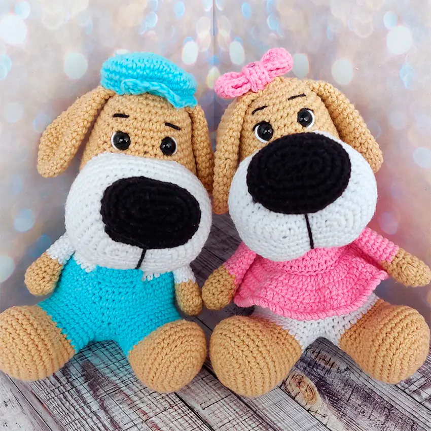 Собачки Дружок и Подружка