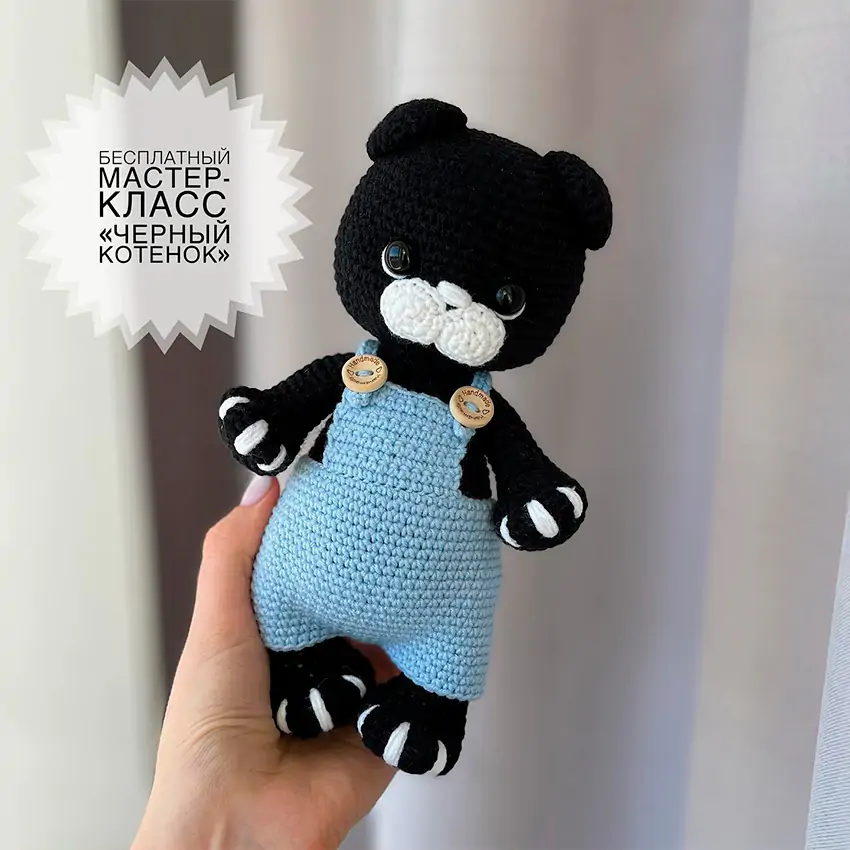 Чёрный котёнок