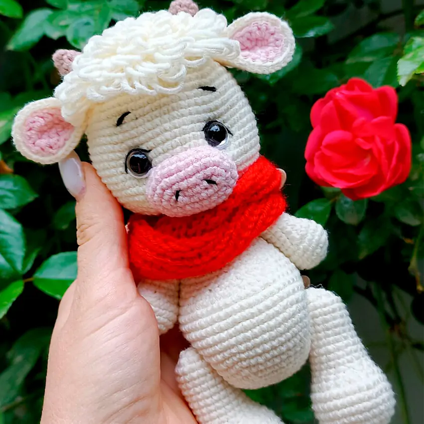 Теленок боб